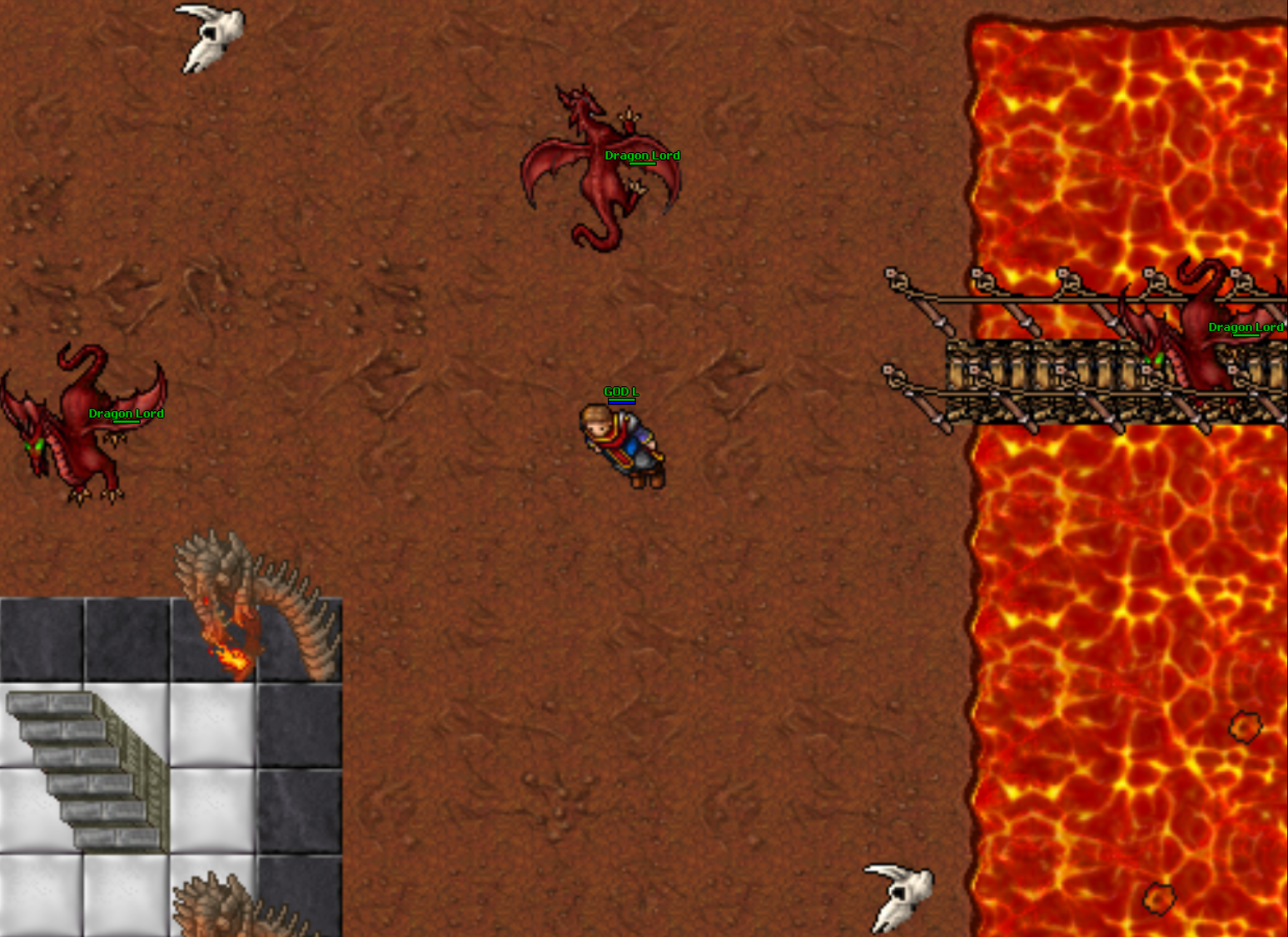 Darashia Dragon Lair (Lvl 40+)